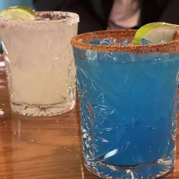Hombre y Lobo | Tacos + Tequila - Limeade Electrica and house marg. - Tacos Near Me - Buffalo, New York Hombre y Lobo | Tacos + Tequila - Limeade Electrica and house marg. - Tacos Near Me - Buffalo, New York