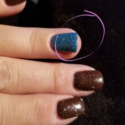 How uneven...and this was taken with 5bdays of growth.