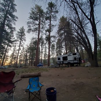 Hanna Flat Campground - Site 12 w/ our 20 ft RV - Campgrounds Near Me - Fawnskin, California Hanna Flat Campground - Site 12 w/ our 20 ft RV - Campgrounds Near Me - Fawnskin, California