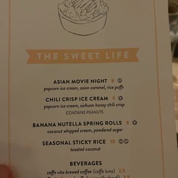 The Peached Tortilla - Dessert menu - Asian Fusion Near Me - Austin, Texas