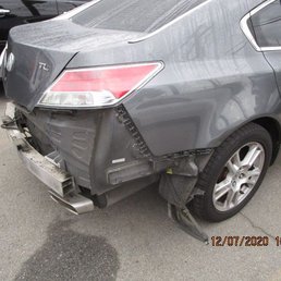 Car upon arrival to Bravo Auto site