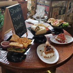 La Waffalata Deli & Dessert - Omg.  Look at some of the daily specials..  oh and... THAT CARROT CAKE IS HUGE!!