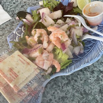 Boater's Grill - Mixed ceviche - Seafood Near Me - Key Biscayne, Florida Boater's Grill - Mixed ceviche - Seafood Near Me - Key Biscayne, Florida