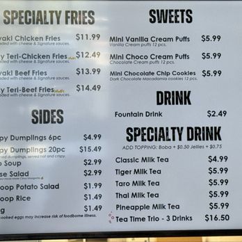 Rice Bros - Menu - Japanese Near Me - Las Vegas, Nevada Rice Bros - Menu - Japanese Near Me - Las Vegas, Nevada