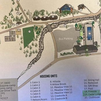 Alpine Retreat & Camp - Detailed Map 2 - Summer Camps Near Me - Blue Jay, California Alpine Retreat & Camp - Detailed Map 2 - Summer Camps Near Me - Blue Jay, California