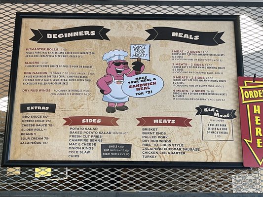 Menu photo 1 Woody's Q Shack Alamosa, CO