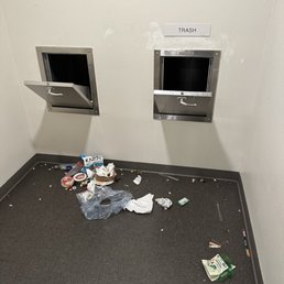Trash everywhere at The Weddongton. Trash everywhere at The Weddongton.