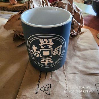 Yohei Sushi Restaurant - My wonderful wife (yeah, she is) LOVED this Tea Cup. So we bought one! - Sushi Bars Near Me - Honolulu, Hawaii Yohei Sushi Restaurant - My wonderful wife (yeah, she is) LOVED this Tea Cup. So we bought one! - Sushi Bars Near Me - Honolulu, Hawaii
