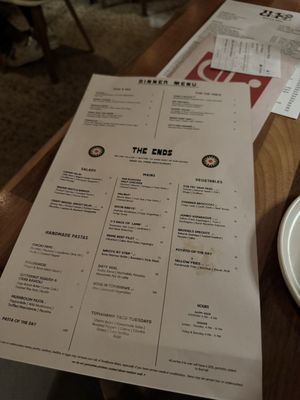 Menu photo 5 The Ends Restaurant Scottsdale, AZ Menu photo 5 The Ends Restaurant Scottsdale, AZ