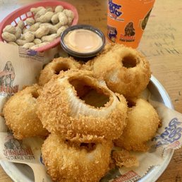Whoppers of onion rings! Amazing Whoppers of onion rings! Amazing