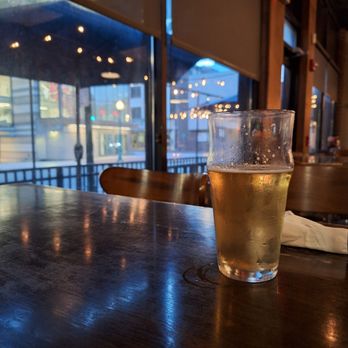 Black Sheep Burrito and Brews - Looking out from behind refreshing house beer - Mexican Near Me - Charleston, West Virginia Black Sheep Burrito and Brews - Looking out from behind refreshing house beer - Mexican Near Me - Charleston, West Virginia