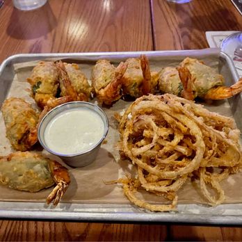 Saltgrass Steak House - Range Rattlers w/onion strings - Seafood Near Me - Metairie, Louisiana Saltgrass Steak House - Range Rattlers w/onion strings - Seafood Near Me - Metairie, Louisiana
