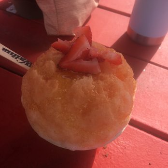 Wailua Shave Ice - The special guava honey - Shaved Ice Near Me - Kapaa, Hawaii
