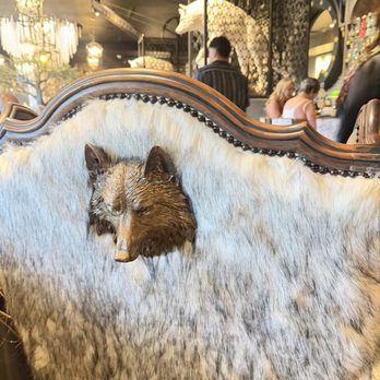 Wolf by Vanderpump at Caesars Republic Lake Tahoe - Back of a chair - American Near Me - Stateline, Nevada