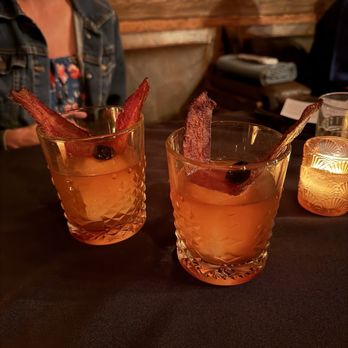 46 A Speakeasy - Bacon fatwashed Old Fashions - Speakeasies Near Me - Villa Park, California