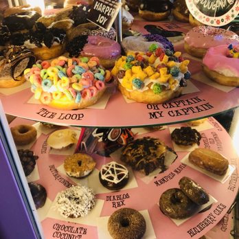 Voodoo Doughnut - Doughnut display - Donuts Near Me - Denver, Colorado Voodoo Doughnut - Doughnut display - Donuts Near Me - Denver, Colorado