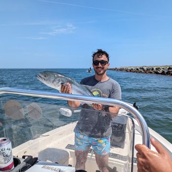 Hot Reels Inshore - Blue fish catch - Fishing Near Me