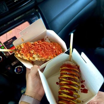 Two Hands Seoul Fresh Corn Dogs - Seoul Classic Dog and Potato Dog - Fast Food Near Me - Mesa, Arizona