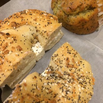 Bagel Bakery - Everything bagel with cream cheese - Bagels Near Me - Gainesville, Florida Bagel Bakery - Everything bagel with cream cheese - Bagels Near Me - Gainesville, Florida