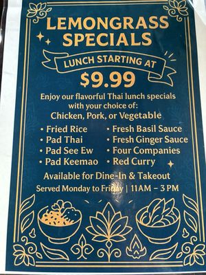 Menu photo 2 The Lemon Grass St. Petersburg, FL