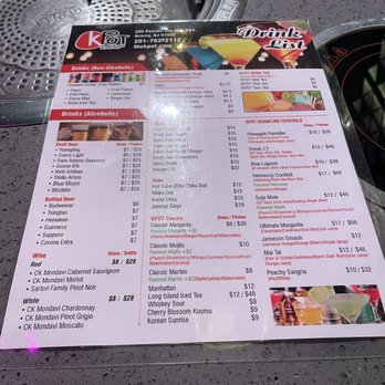 KPOT Korean BBQ & Hot Pot - menu - Korean Near Me - Kearny, New Jersey