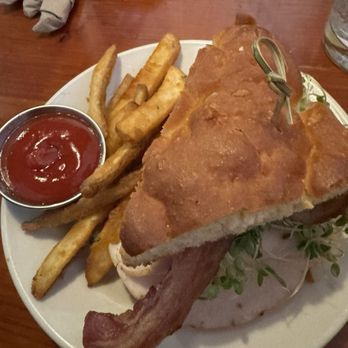 Bear Tooth Grill - Turkey bacon Focaccia sandwich - Mexican Near Me - Anchorage, Alaska