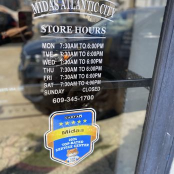 Midas - Hours - Tires Near Me - Atlantic City, New Jersey