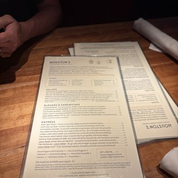 Houston's Restaurant - menu - Steakhouses Near Me - Pasadena, California