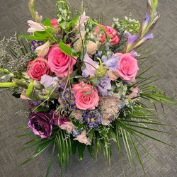 Flower Central - Gorgeous after 2 days and terrible cold. Perfect for the funeral. An appreciated expression of our sentiments!