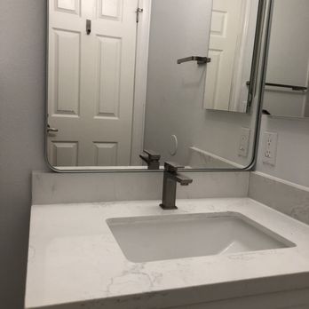 Triangle Construction Tri-Valley - New Vanity Top with Fixtures - General Contractors Near Me - Livermore, California