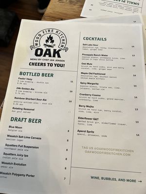 Menu photo 6 Oak Wood Fire Kitchen Draper, UT Menu photo 6 Oak Wood Fire Kitchen Draper, UT