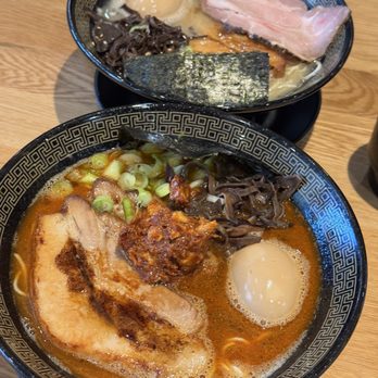 Taishoken - Niku Spicy Ramen (bottom) - Ramen Near Me - Milpitas, California Taishoken - Niku Spicy Ramen (bottom) - Ramen Near Me - Milpitas, California