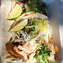 El Buen Taco - Al Pastor and Baja style fish tacos!