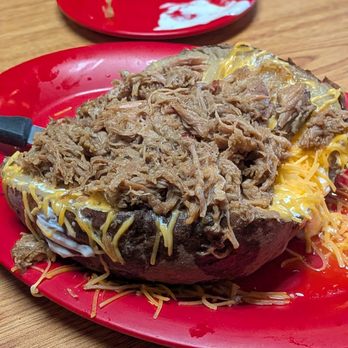 Bucky Bee's BBQ - One yummy spud! - Barbeque Near Me - Cave City, Kentucky Bucky Bee's BBQ - One yummy spud! - Barbeque Near Me - Cave City, Kentucky