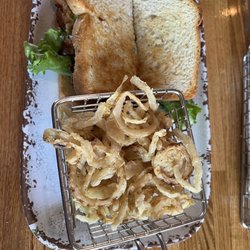 Charcoal Grill - BLT with Onion Strings
