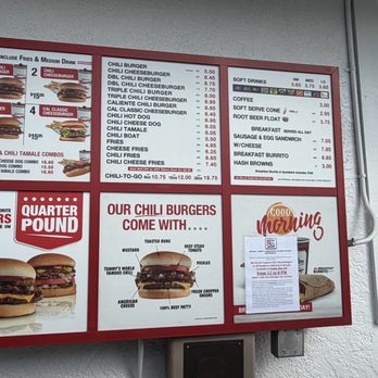 Original Tommy's - Menu - Burgers Near Me - Pico Rivera, California