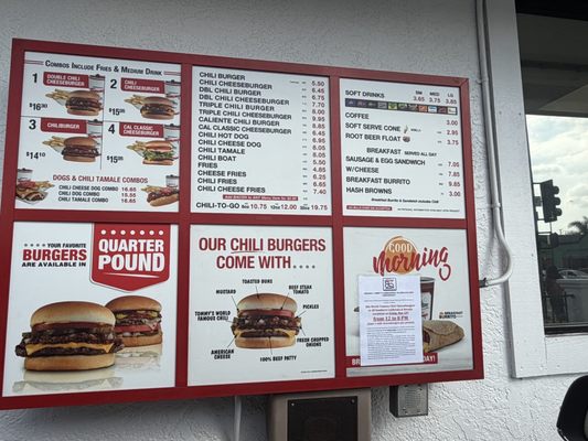 Menu photo 1 Original Tommy's Pico Rivera, CA