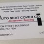 Photo of Auto Seat Cover