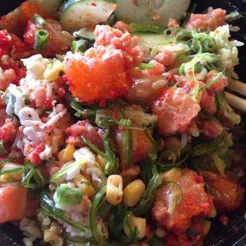The Low-Key Poke Joint - After the mix; I like it raw. - Poke Near Me - Riverside, California The Low-Key Poke Joint - After the mix; I like it raw. - Poke Near Me - Riverside, California