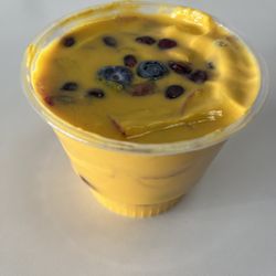 Lime Chicken - Mango pudding was delicious! So fresh with real fruit