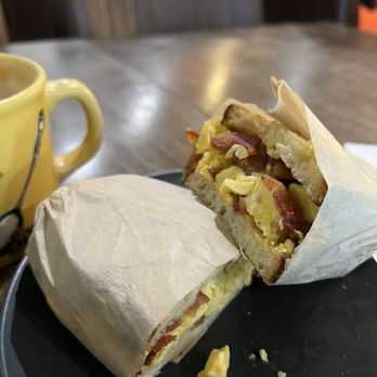 Inner Circle Cafe - Rise and shine breakfast sandwich - Coffee & Tea Near Me - Scottsdale, Arizona