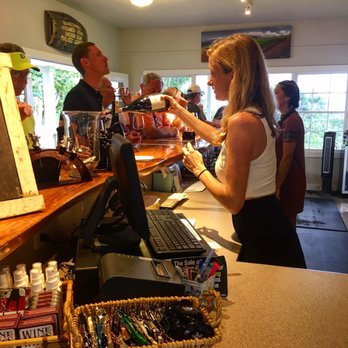 MauiWine - That guys like, "Ummm let me see?"...while I'm like, "Whatever you're pourin, I'm drinkin!" (I, so, loved her nose) Aloha :) - Wineries Near Me - Kula, Hawaii