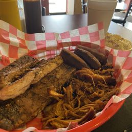3 Three-Meat Sampler