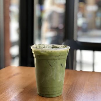 Ceremony - Dirty Matcha - Matcha latte with nitro coffee. - Tea Rooms Near Me - Providence, Rhode Island