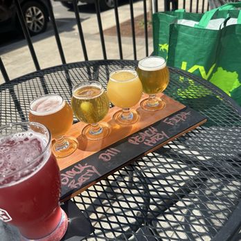 Blacklist Brewing - Flight of beers - Breweries Near Me - Duluth, Minnesota