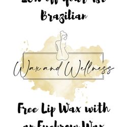 Wax and Wellness - Discounts for 1st time Visit
May take advantage of both service discounts during 1st visit
