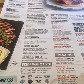 Hurricane Dockside Grill - Menu - American Near Me - Tavares, Florida