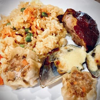 Greater China Buffet - Fried rice, duck, baked mussels and shumai - Buffets Near Me - Sparks, Nevada Greater China Buffet - Fried rice, duck, baked mussels and shumai - Buffets Near Me - Sparks, Nevada