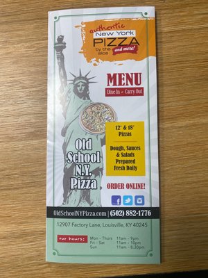 Menu photo 3 Old School NY Pizza Louisville, KY Menu photo 3 Old School NY Pizza Louisville, KY