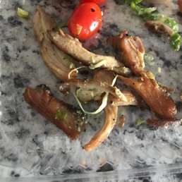 Awful nasty chicken. The dressing was not good either.